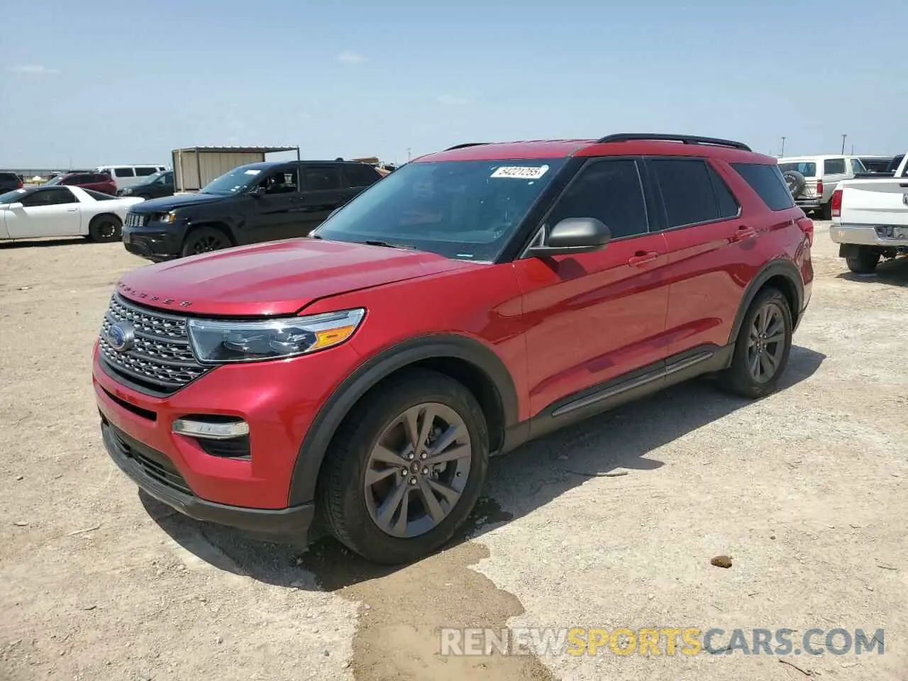 1 Photograph of a damaged car 1FMSK7DH7MGA83088 FORD EXPLORER 2021