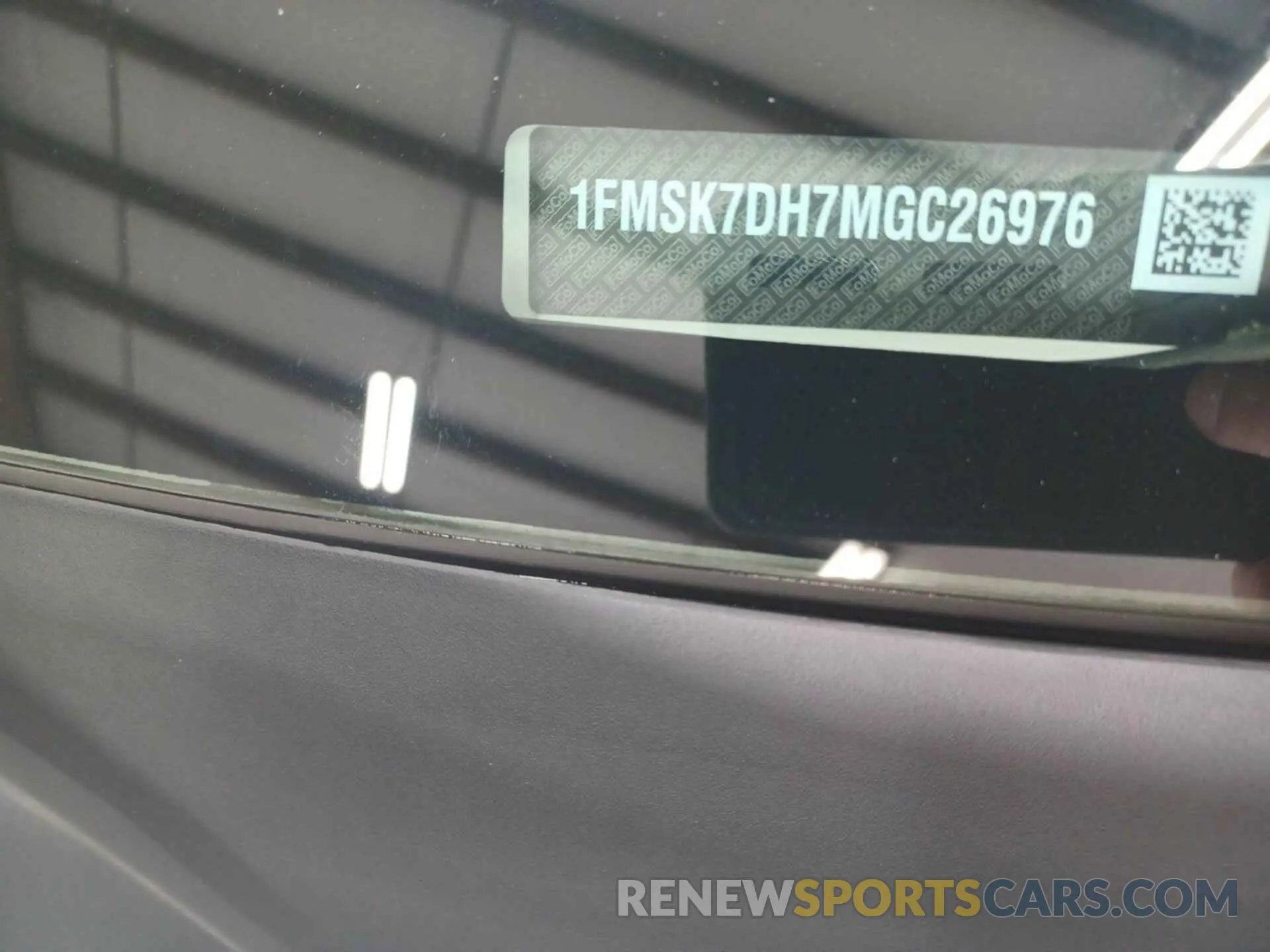 2 Photograph of a damaged car 1FMSK7DH7MGC26976 FORD EXPLORER 2021