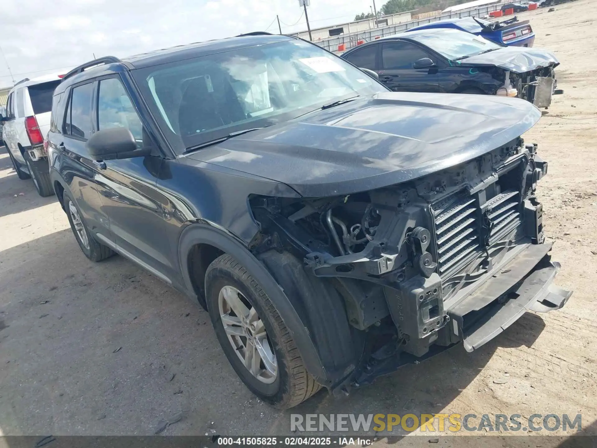 1 Photograph of a damaged car 1FMSK7DH8MGA52075 FORD EXPLORER 2021