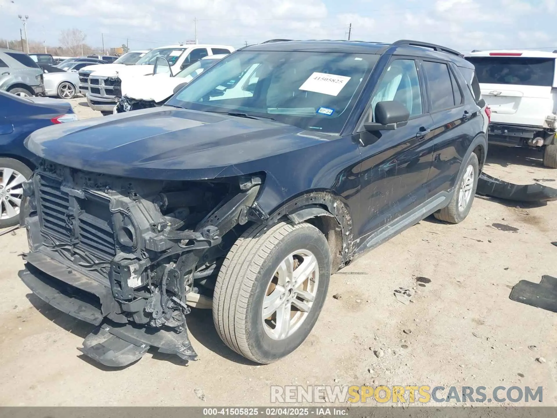 2 Photograph of a damaged car 1FMSK7DH8MGA52075 FORD EXPLORER 2021