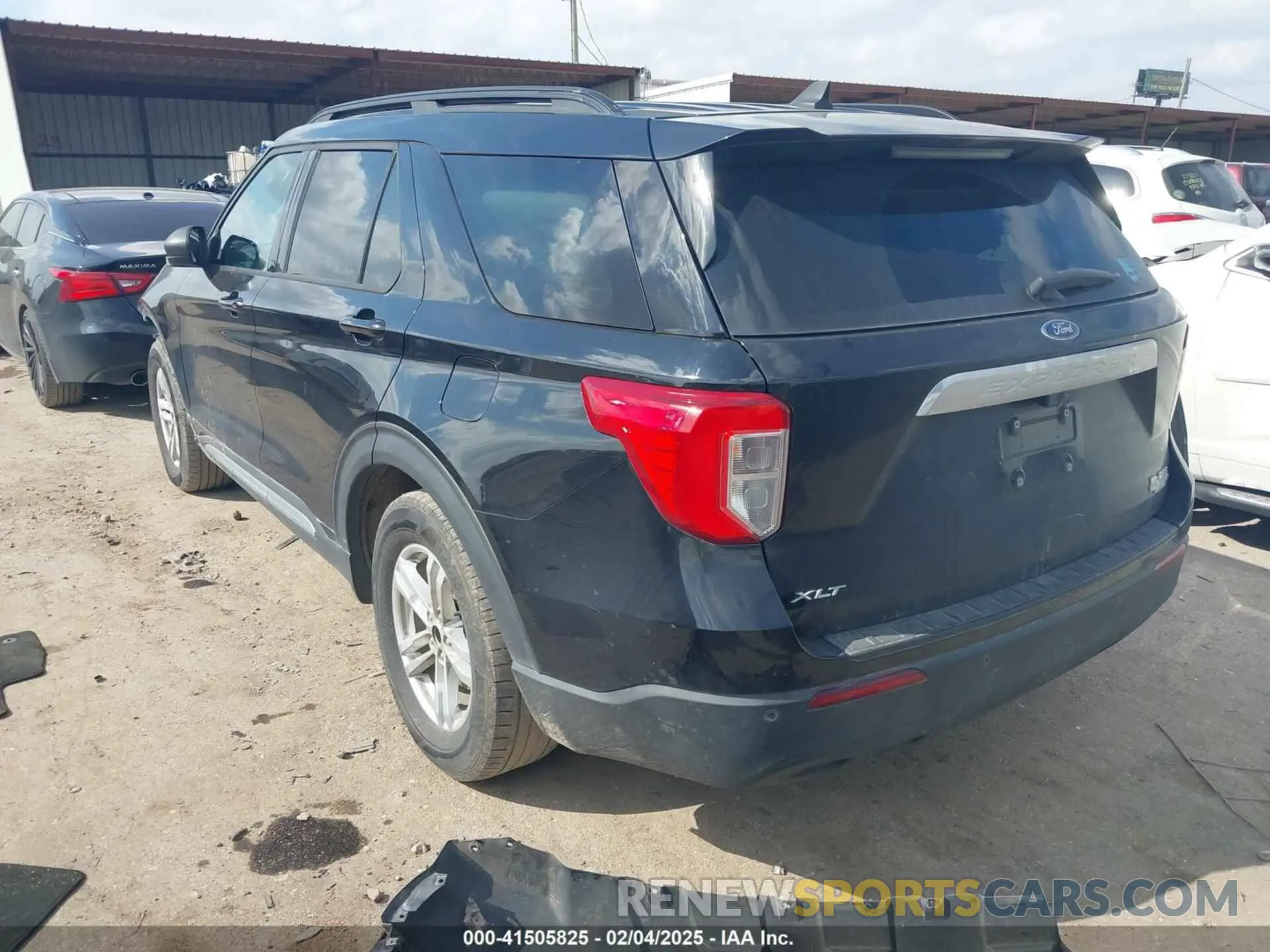 3 Photograph of a damaged car 1FMSK7DH8MGA52075 FORD EXPLORER 2021
