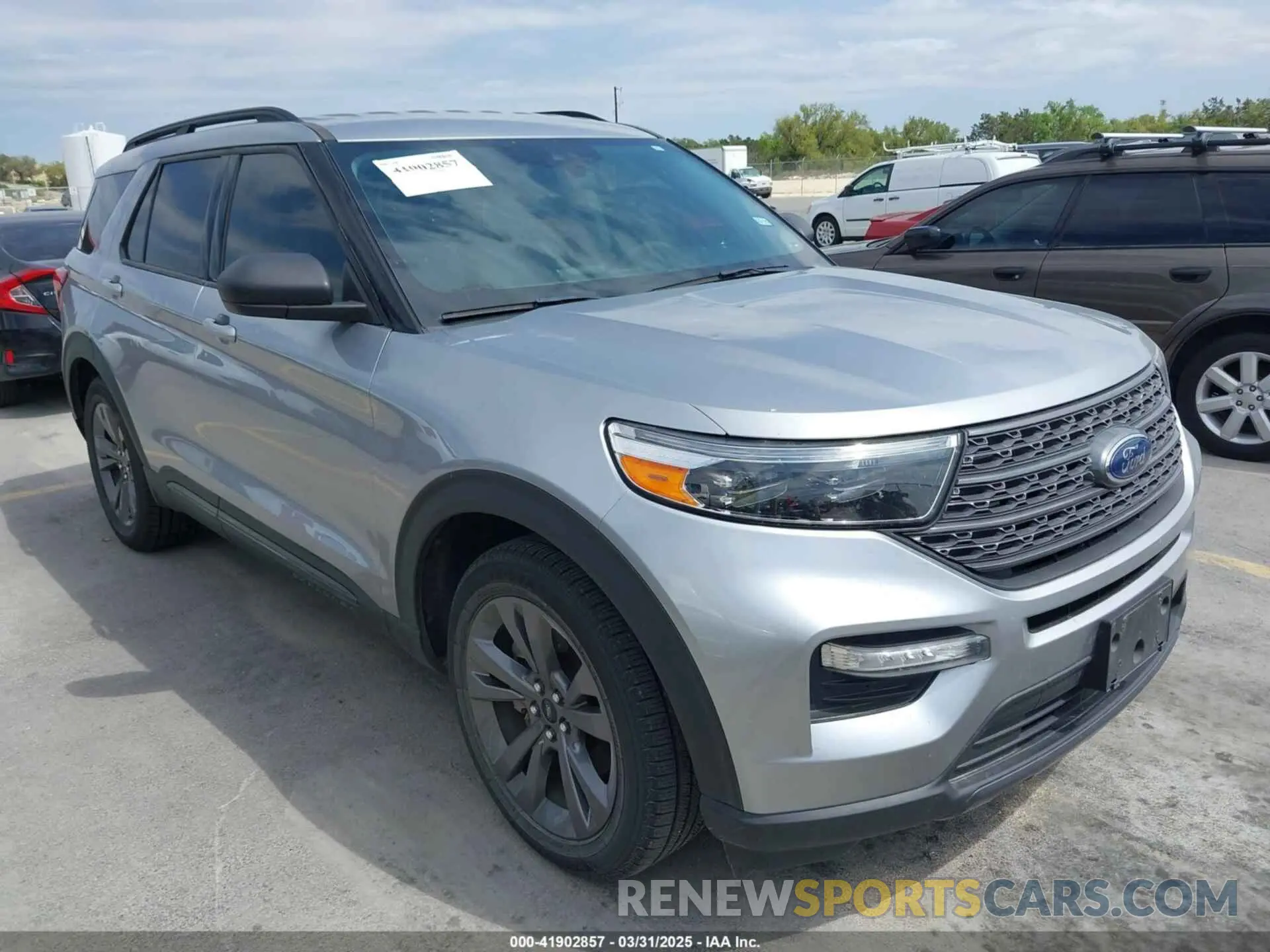 1 Photograph of a damaged car 1FMSK7DH8MGA82144 FORD EXPLORER 2021