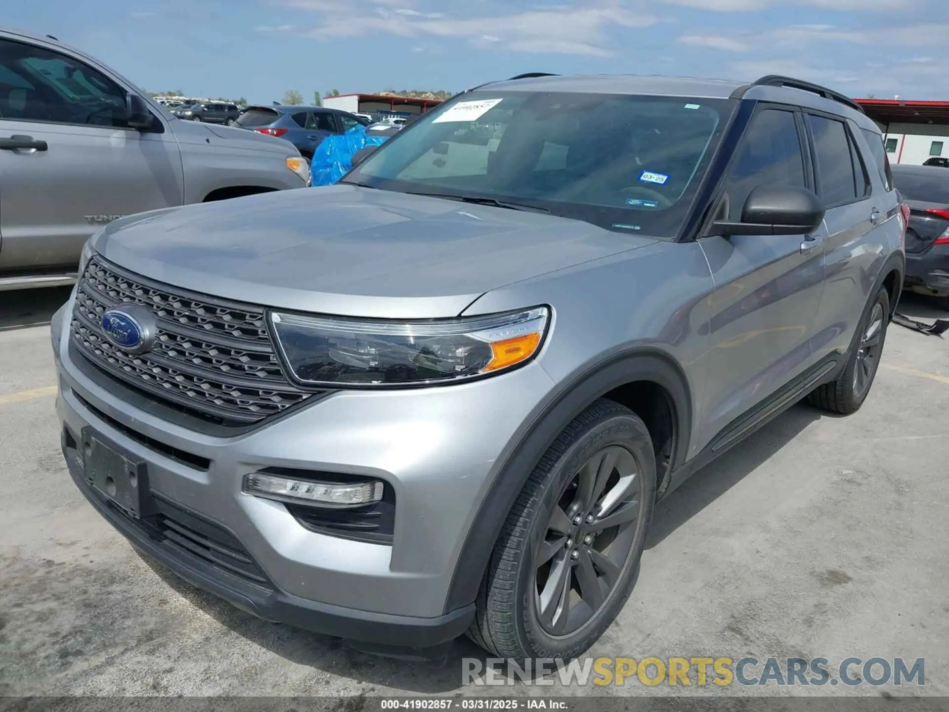 2 Photograph of a damaged car 1FMSK7DH8MGA82144 FORD EXPLORER 2021
