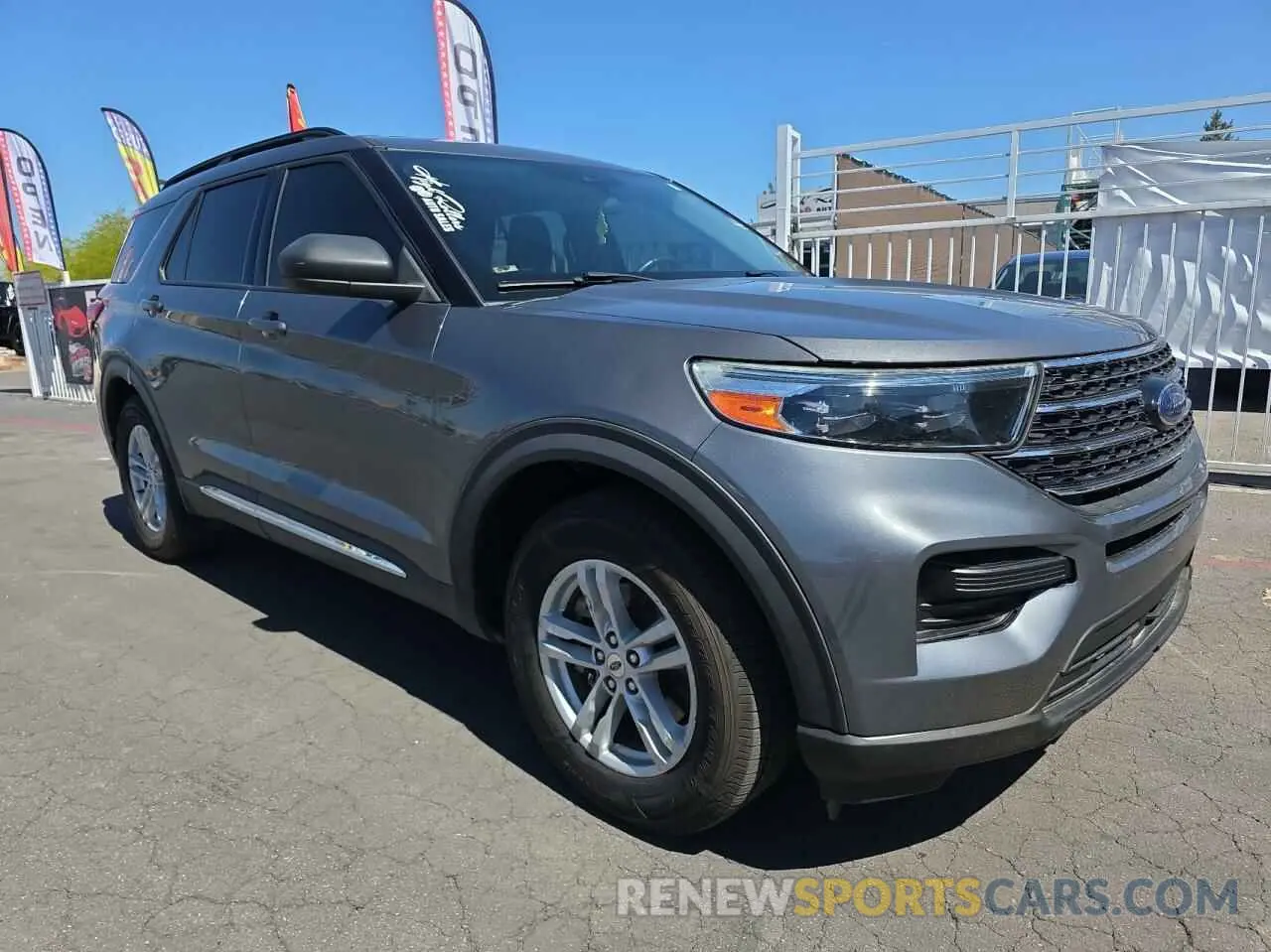 1 Photograph of a damaged car 1FMSK7DH8MGA83956 FORD EXPLORER 2021