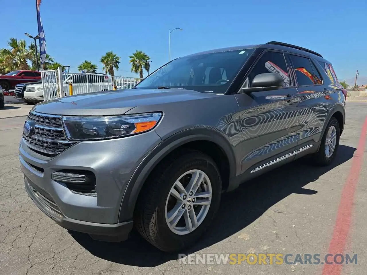 2 Photograph of a damaged car 1FMSK7DH8MGA83956 FORD EXPLORER 2021