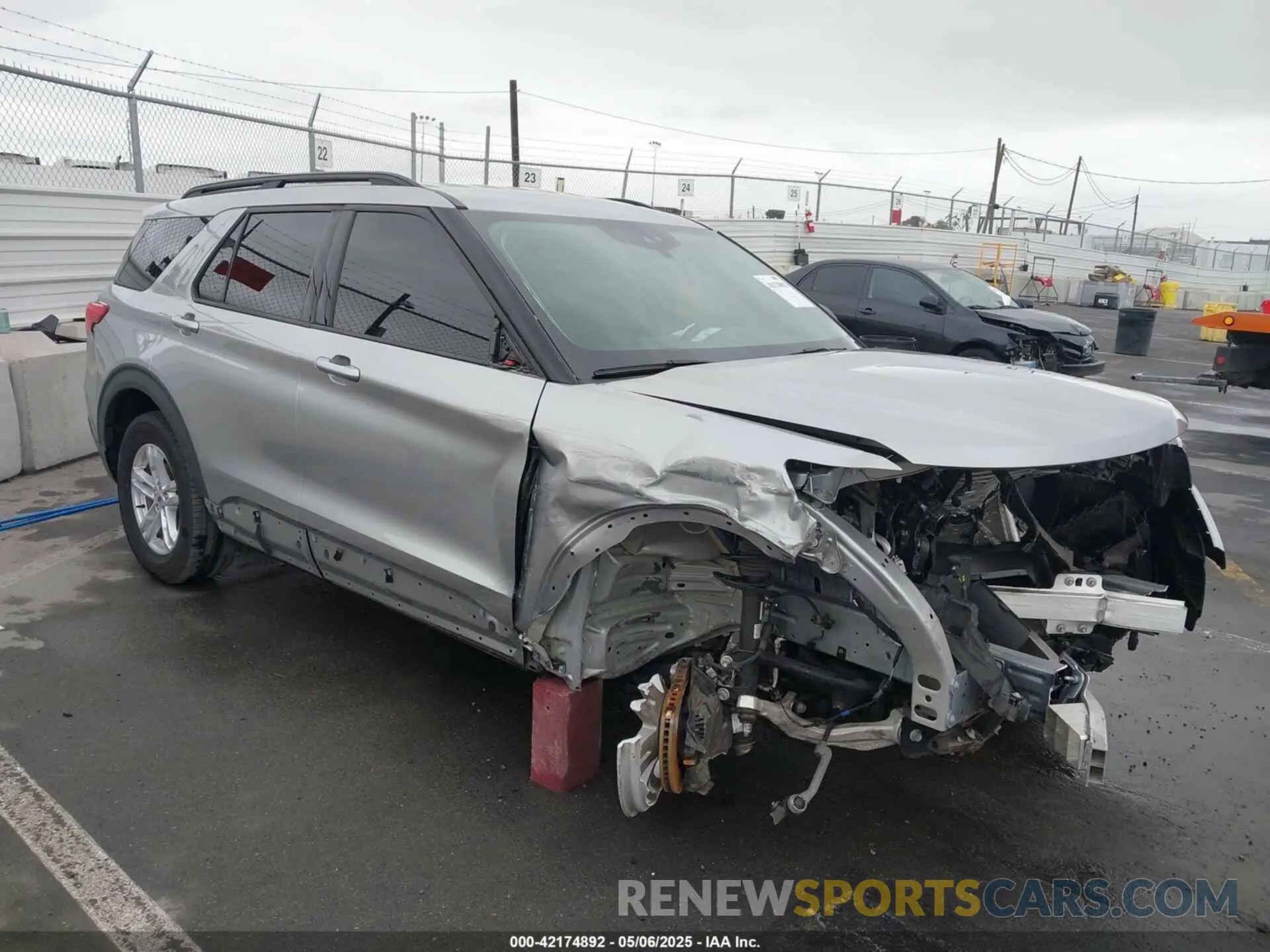 1 Photograph of a damaged car 1FMSK7DH8MGB71065 FORD EXPLORER 2021