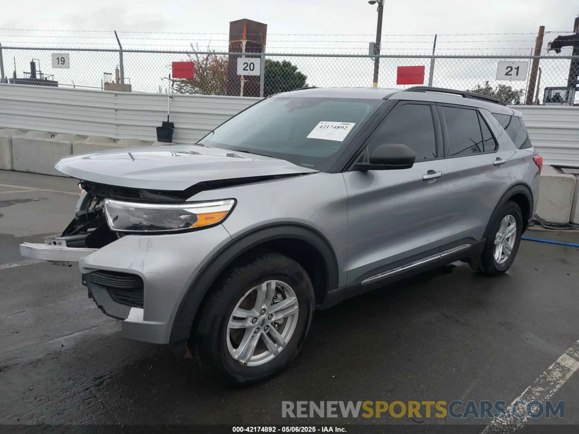 2 Photograph of a damaged car 1FMSK7DH8MGB71065 FORD EXPLORER 2021