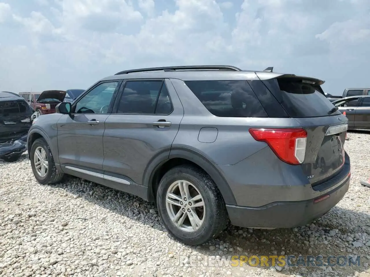 2 Photograph of a damaged car 1FMSK7DH9MGA51484 FORD EXPLORER 2021