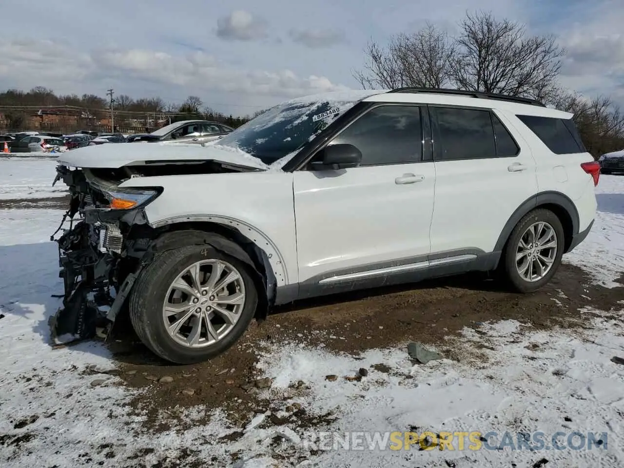 1 Photograph of a damaged car 1FMSK7DH9MGA68432 FORD EXPLORER 2021