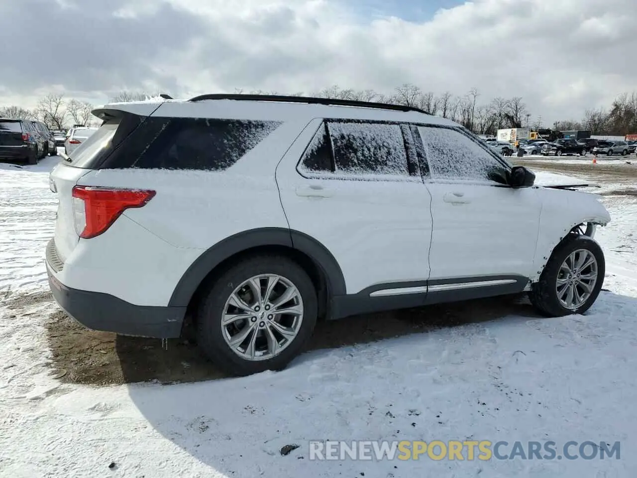 3 Photograph of a damaged car 1FMSK7DH9MGA68432 FORD EXPLORER 2021