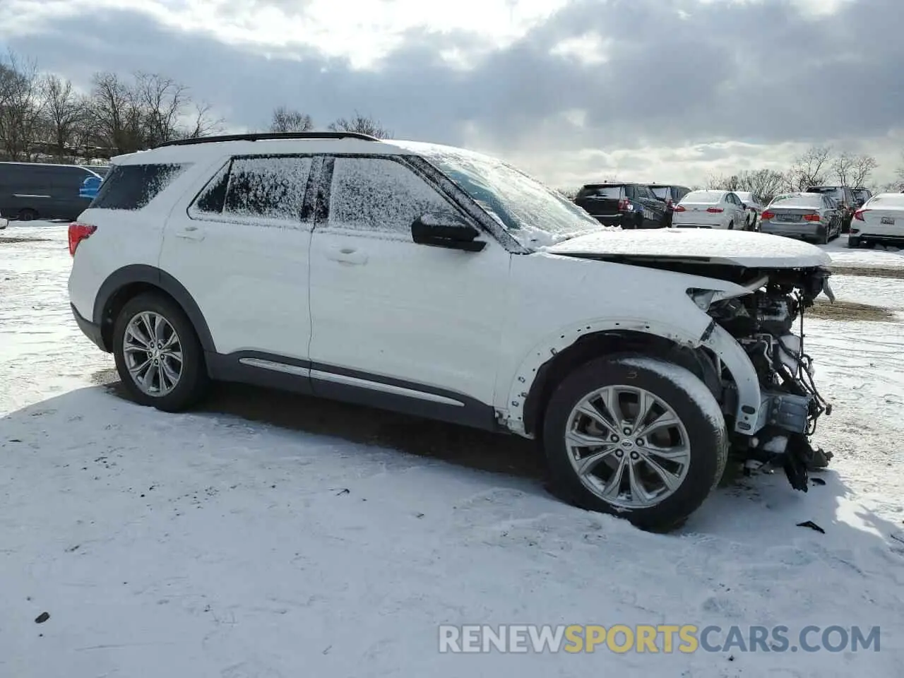 4 Photograph of a damaged car 1FMSK7DH9MGA68432 FORD EXPLORER 2021