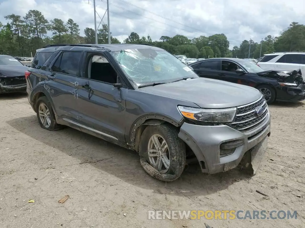 4 Photograph of a damaged car 1FMSK7DH9MGB12087 FORD EXPLORER 2021
