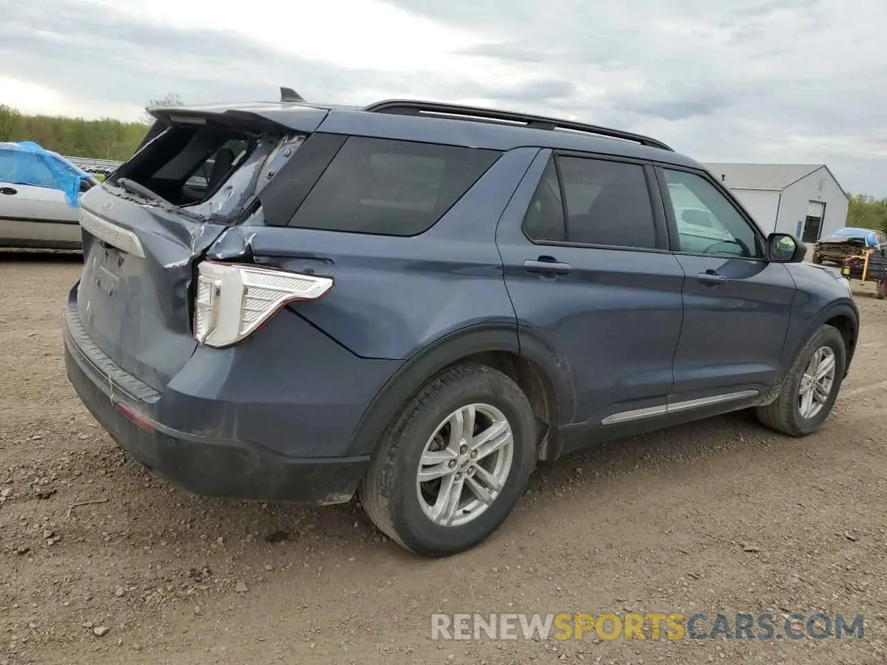 3 Photograph of a damaged car 1FMSK7DH9MGB30248 FORD EXPLORER 2021