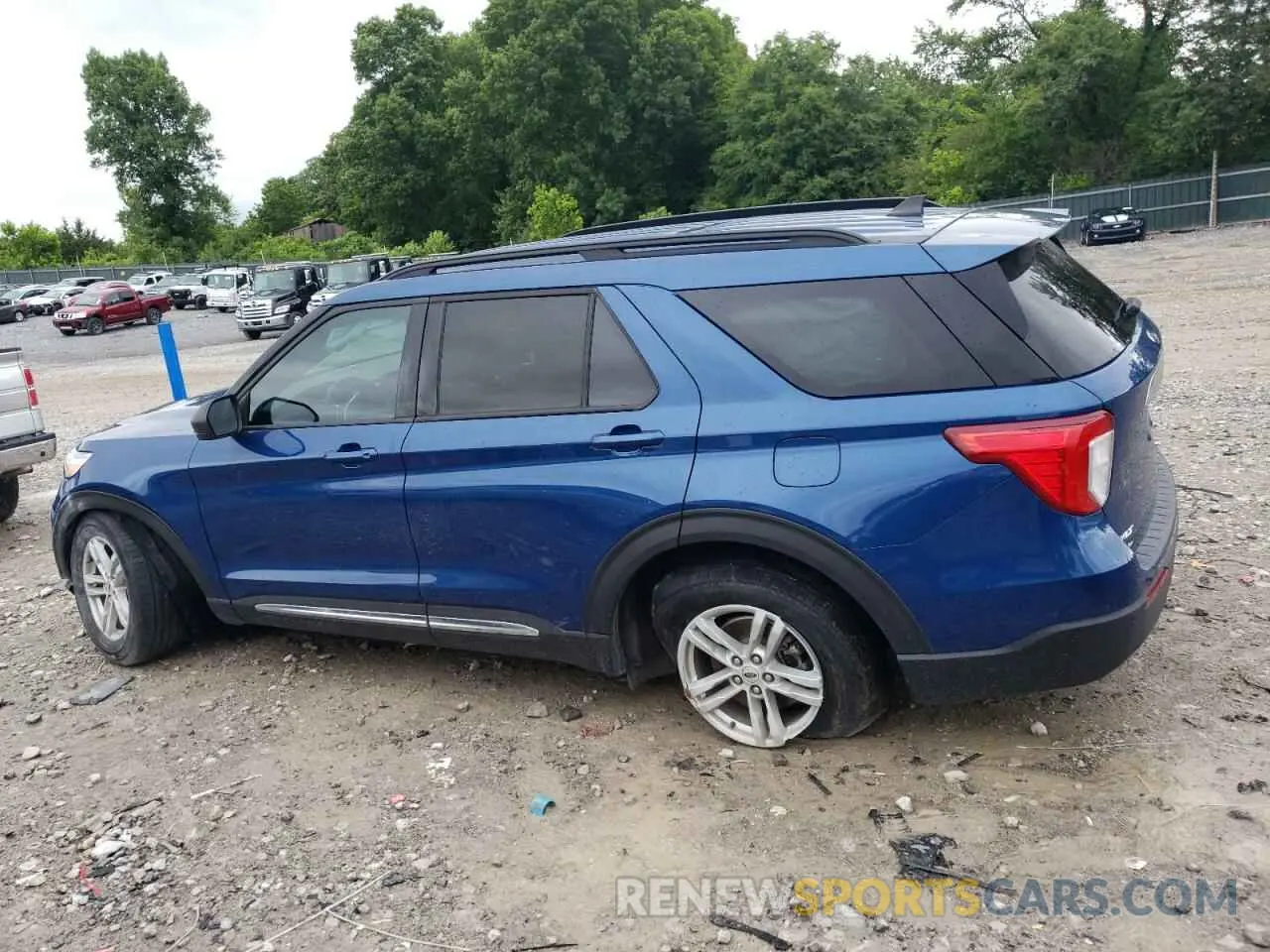 2 Photograph of a damaged car 1FMSK7DH9MGB32999 FORD EXPLORER 2021