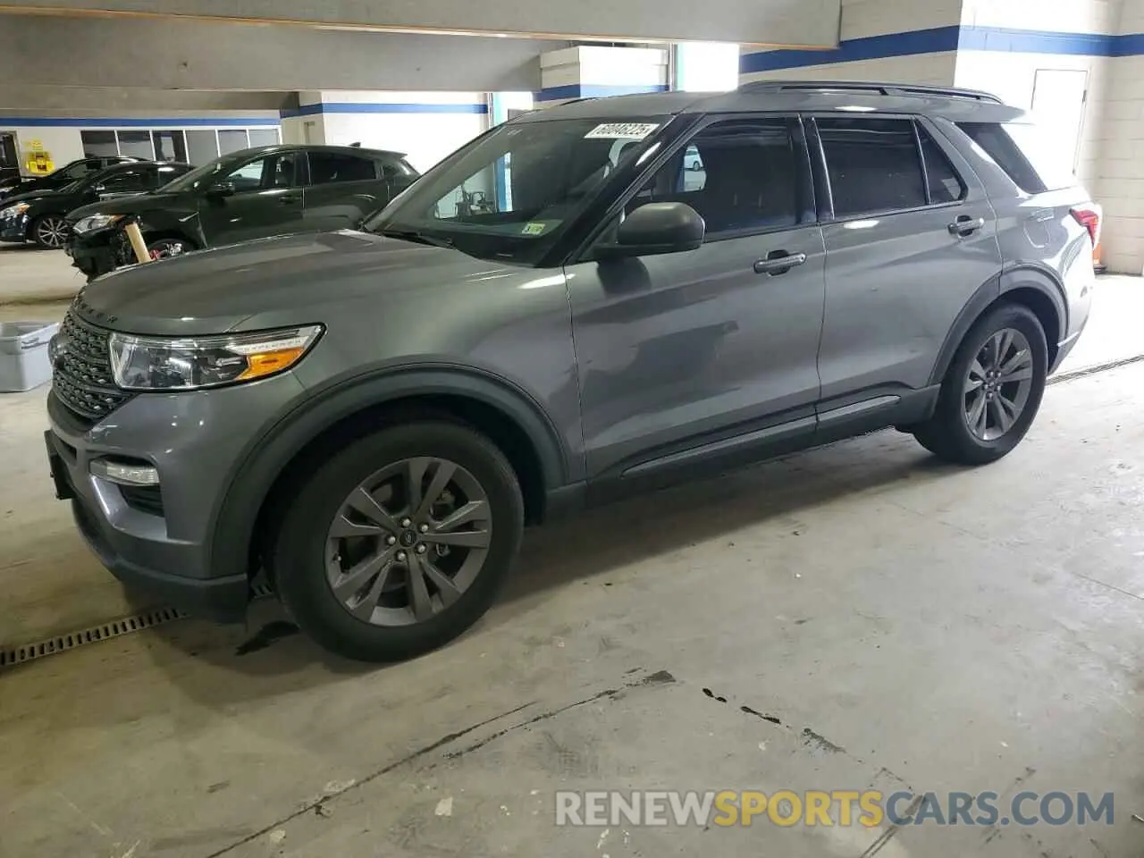 1 Photograph of a damaged car 1FMSK7DH9MGB61032 FORD EXPLORER 2021