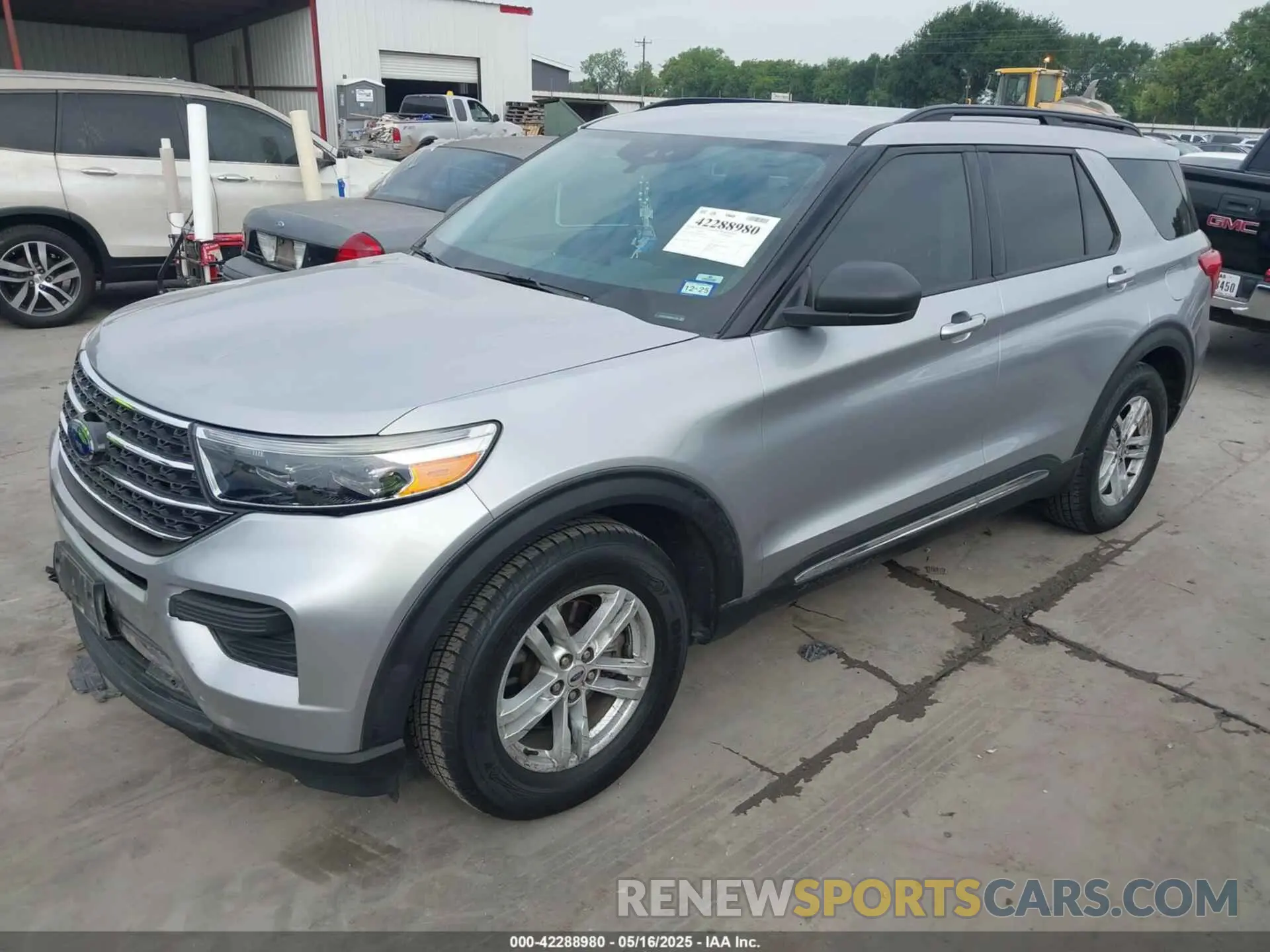 2 Photograph of a damaged car 1FMSK7DHXMGA71324 FORD EXPLORER 2021