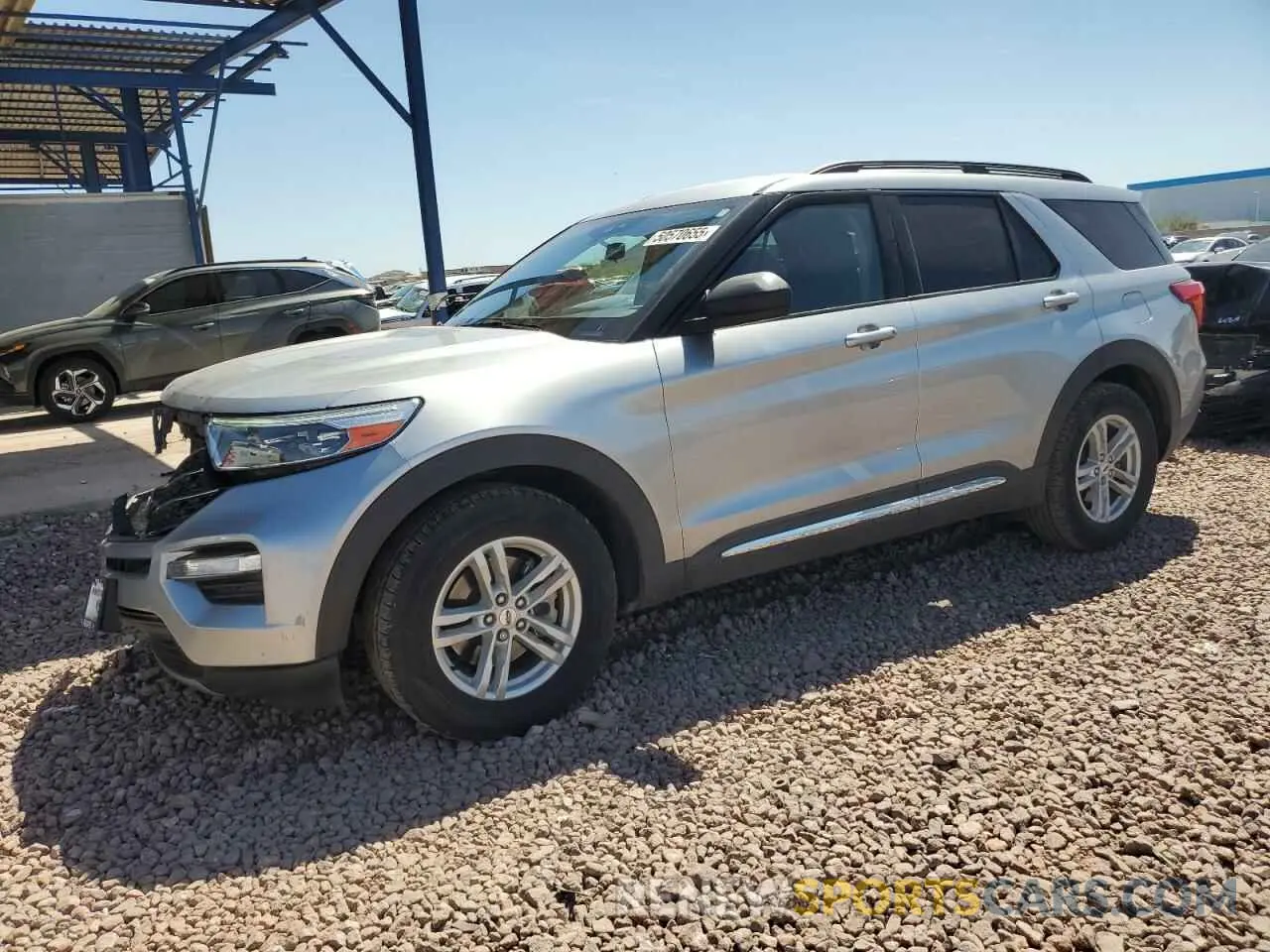 1 Photograph of a damaged car 1FMSK7DHXMGB33126 FORD EXPLORER 2021
