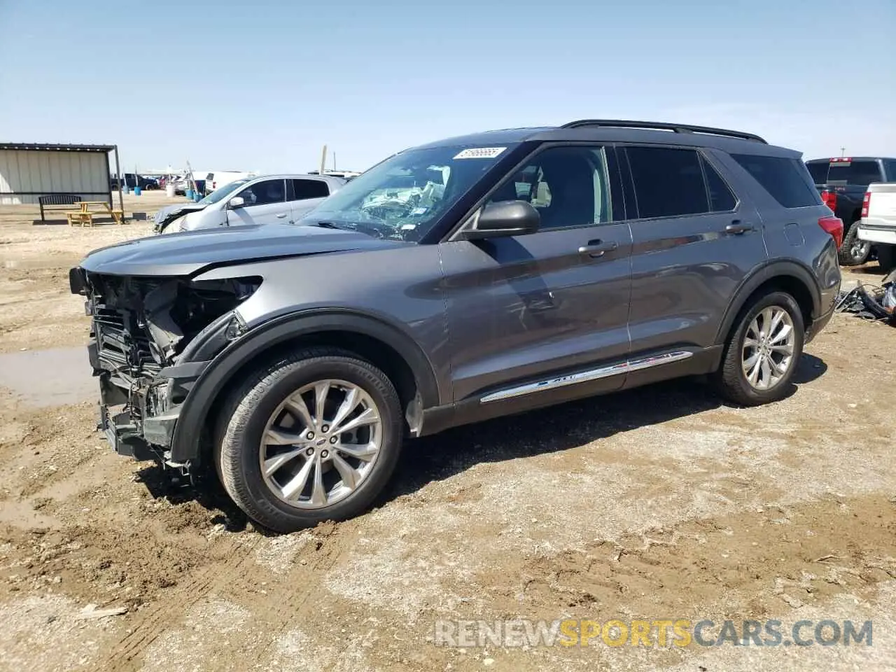 1 Photograph of a damaged car 1FMSK7DHXMGB43641 FORD EXPLORER 2021