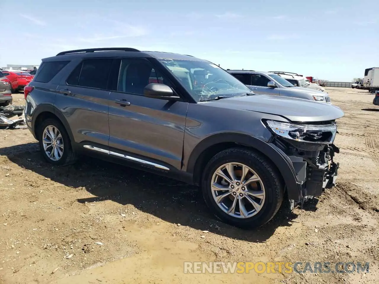 4 Photograph of a damaged car 1FMSK7DHXMGB43641 FORD EXPLORER 2021