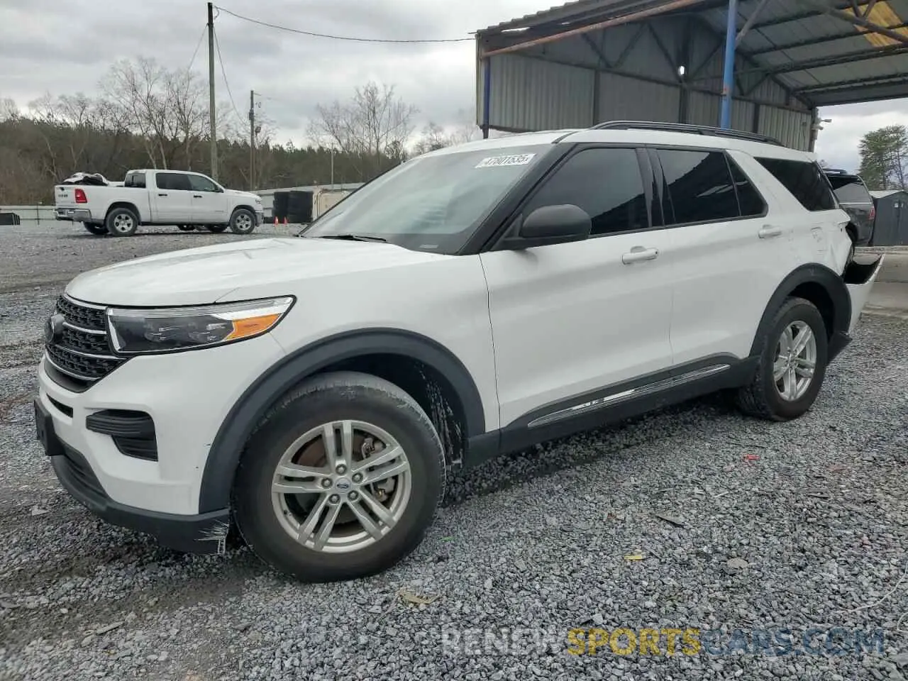 1 Photograph of a damaged car 1FMSK7DHXMGC47952 FORD EXPLORER 2021