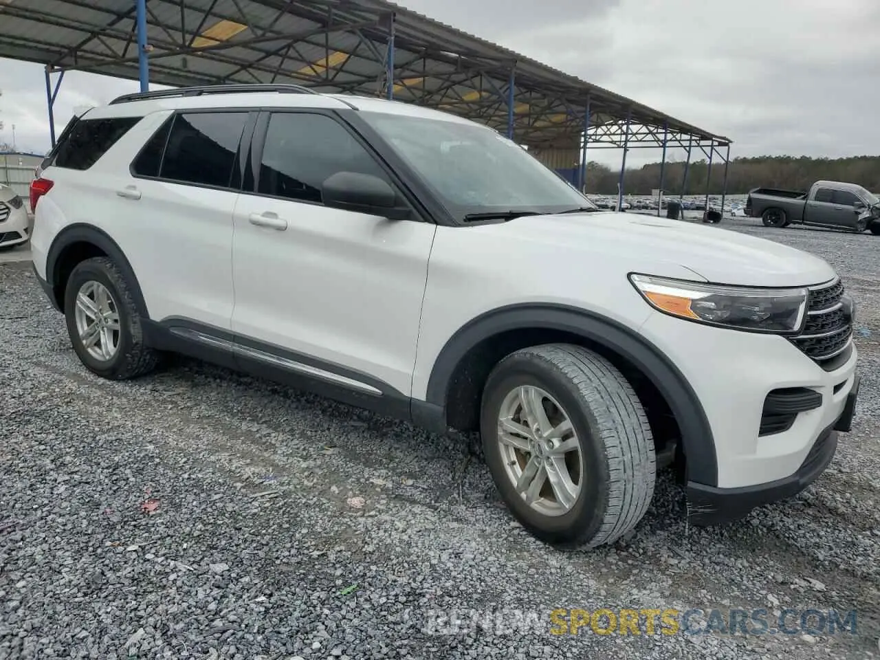 4 Photograph of a damaged car 1FMSK7DHXMGC47952 FORD EXPLORER 2021