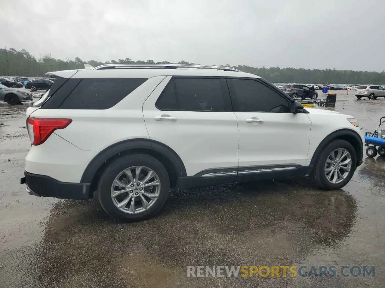 3 Photograph of a damaged car 1FMSK7FH0MGB07180 FORD EXPLORER 2021