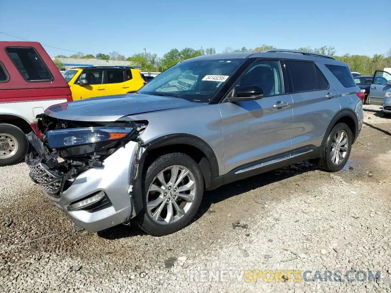 1 Photograph of a damaged car 1FMSK7FH2MGA88549 FORD EXPLORER 2021