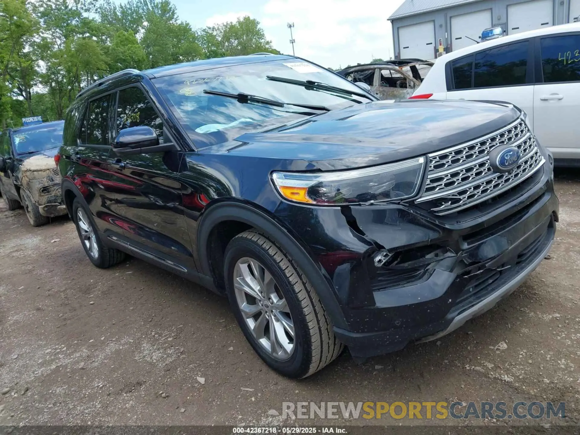 1 Photograph of a damaged car 1FMSK7FH2MGB50550 FORD EXPLORER 2021