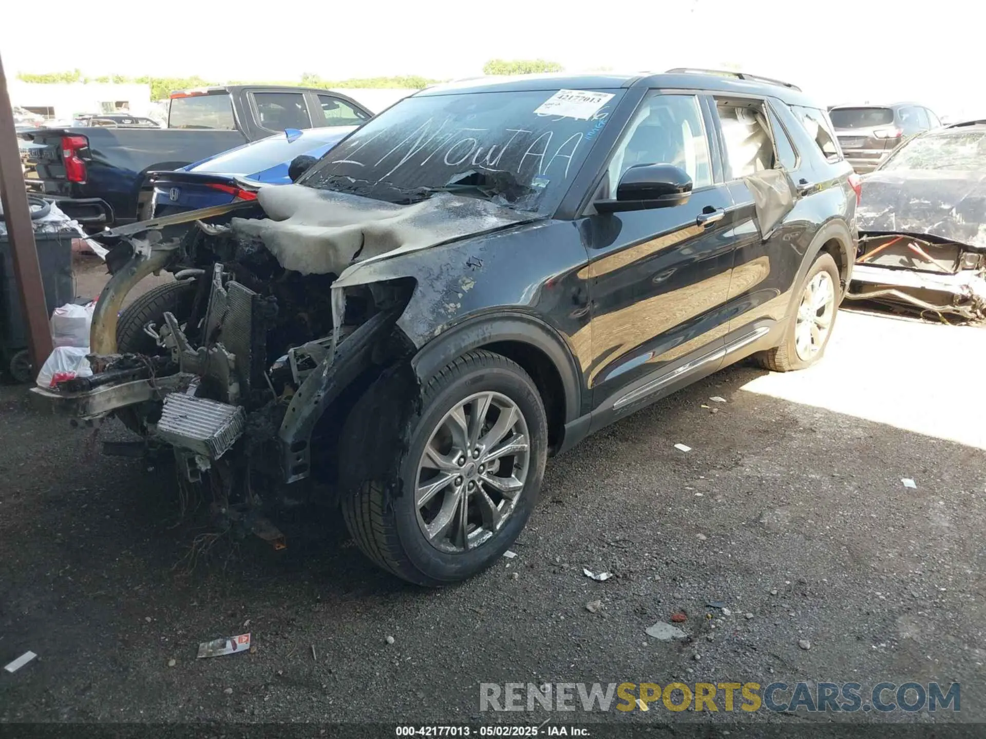 2 Photograph of a damaged car 1FMSK7FH3MGB03446 FORD EXPLORER 2021