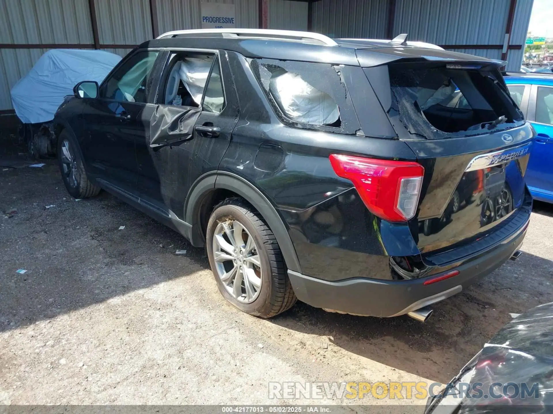 3 Photograph of a damaged car 1FMSK7FH3MGB03446 FORD EXPLORER 2021