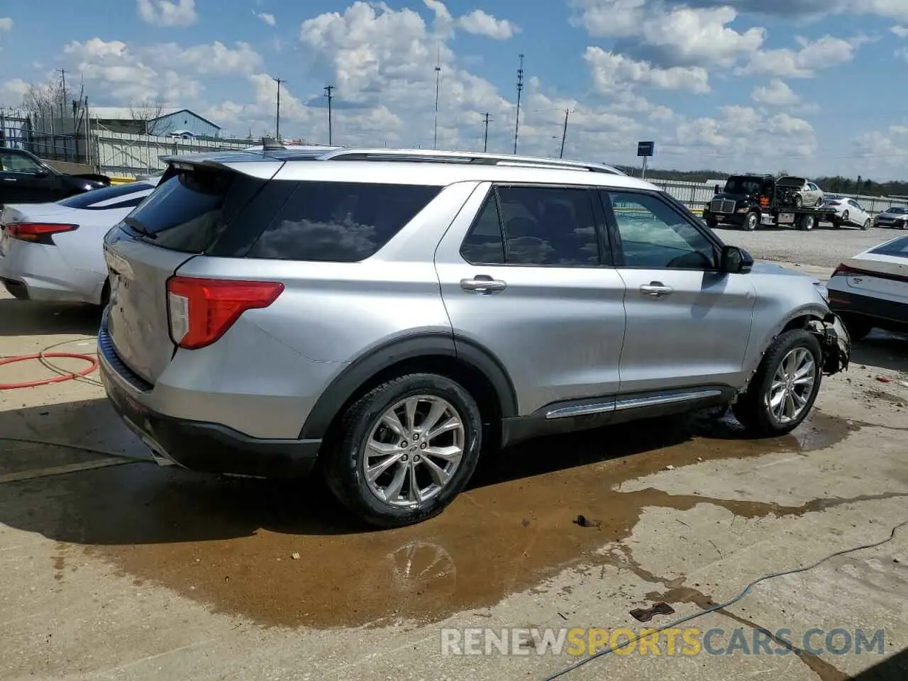 3 Photograph of a damaged car 1FMSK7FH4MGB06047 FORD EXPLORER 2021