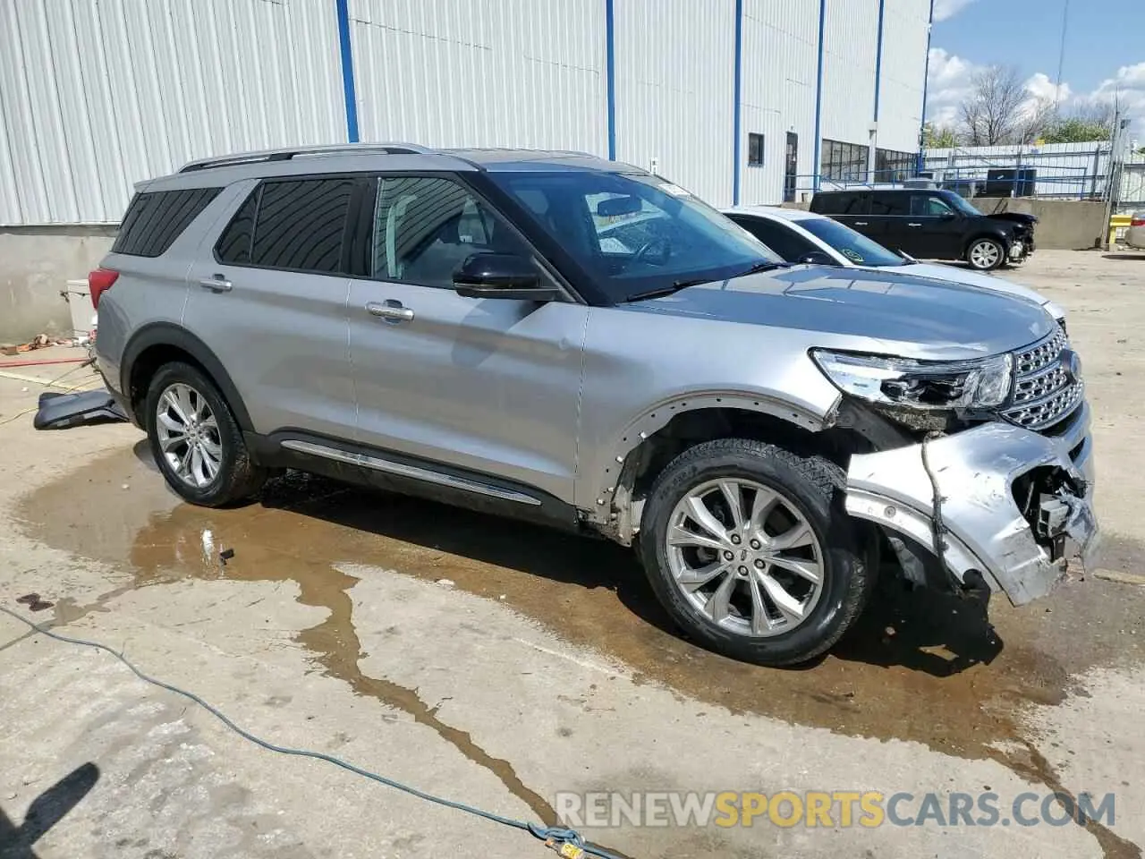 4 Photograph of a damaged car 1FMSK7FH4MGB06047 FORD EXPLORER 2021