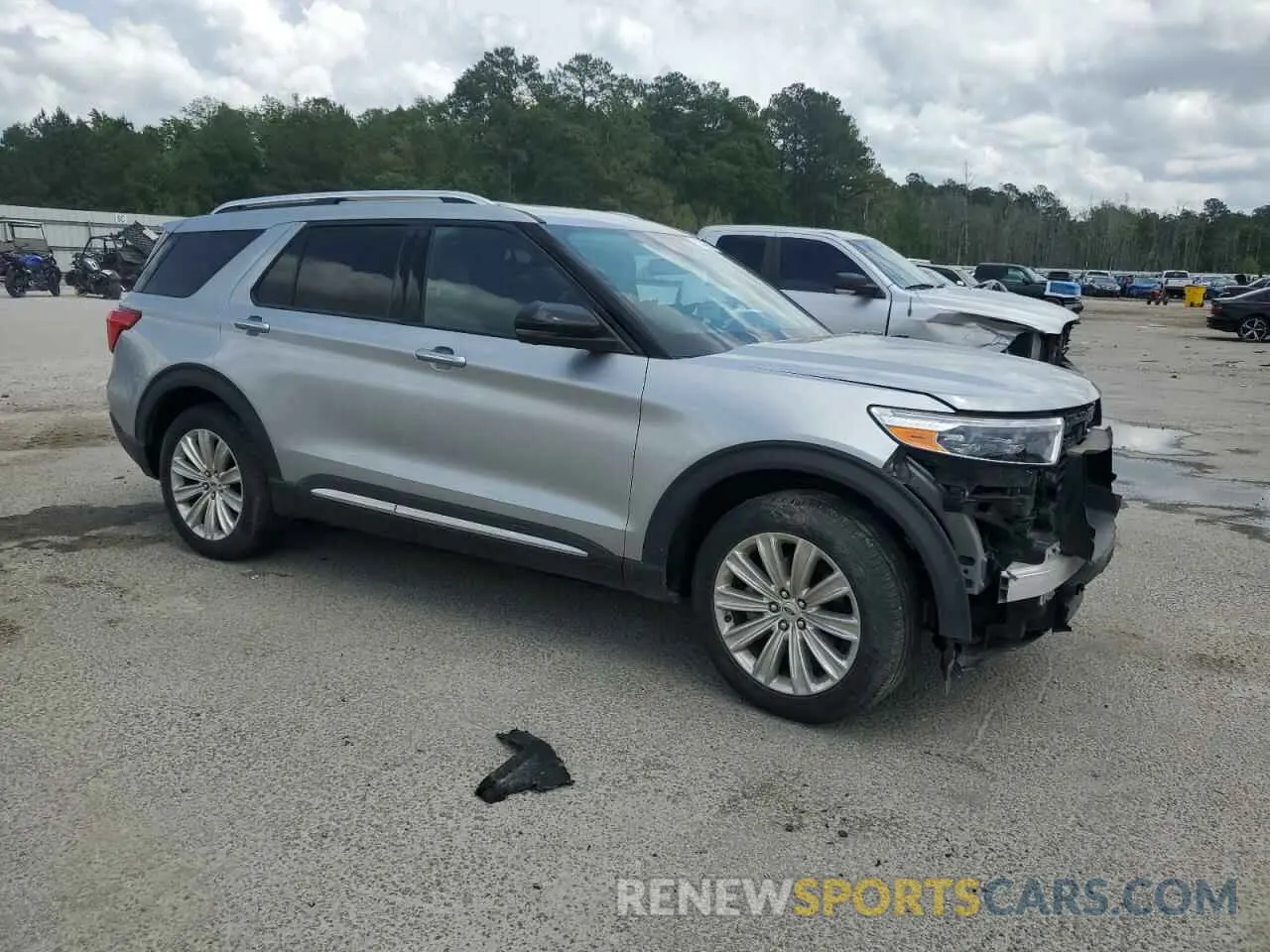 4 Photograph of a damaged car 1FMSK7FH5MGA11710 FORD EXPLORER 2021