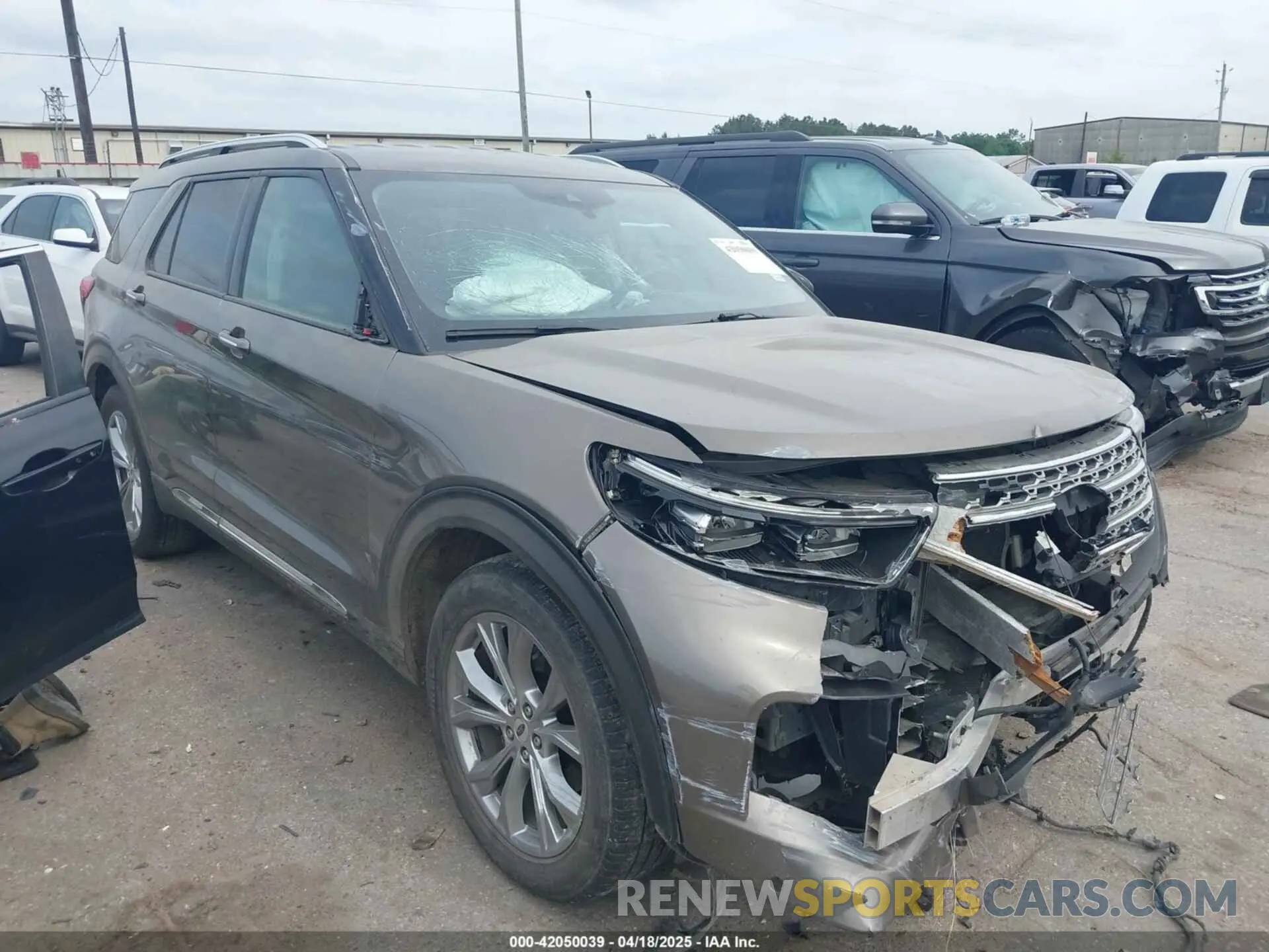 1 Photograph of a damaged car 1FMSK7FH5MGB36027 FORD EXPLORER 2021