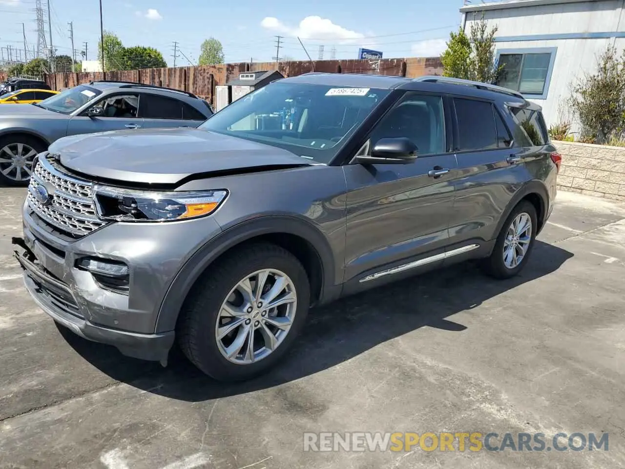 1 Photograph of a damaged car 1FMSK7FH6MGA63864 FORD EXPLORER 2021