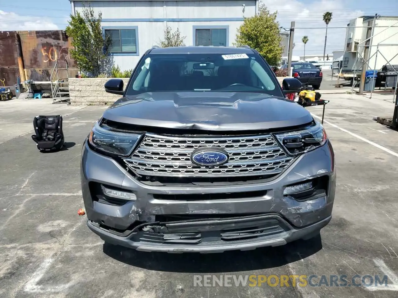 5 Photograph of a damaged car 1FMSK7FH6MGA63864 FORD EXPLORER 2021