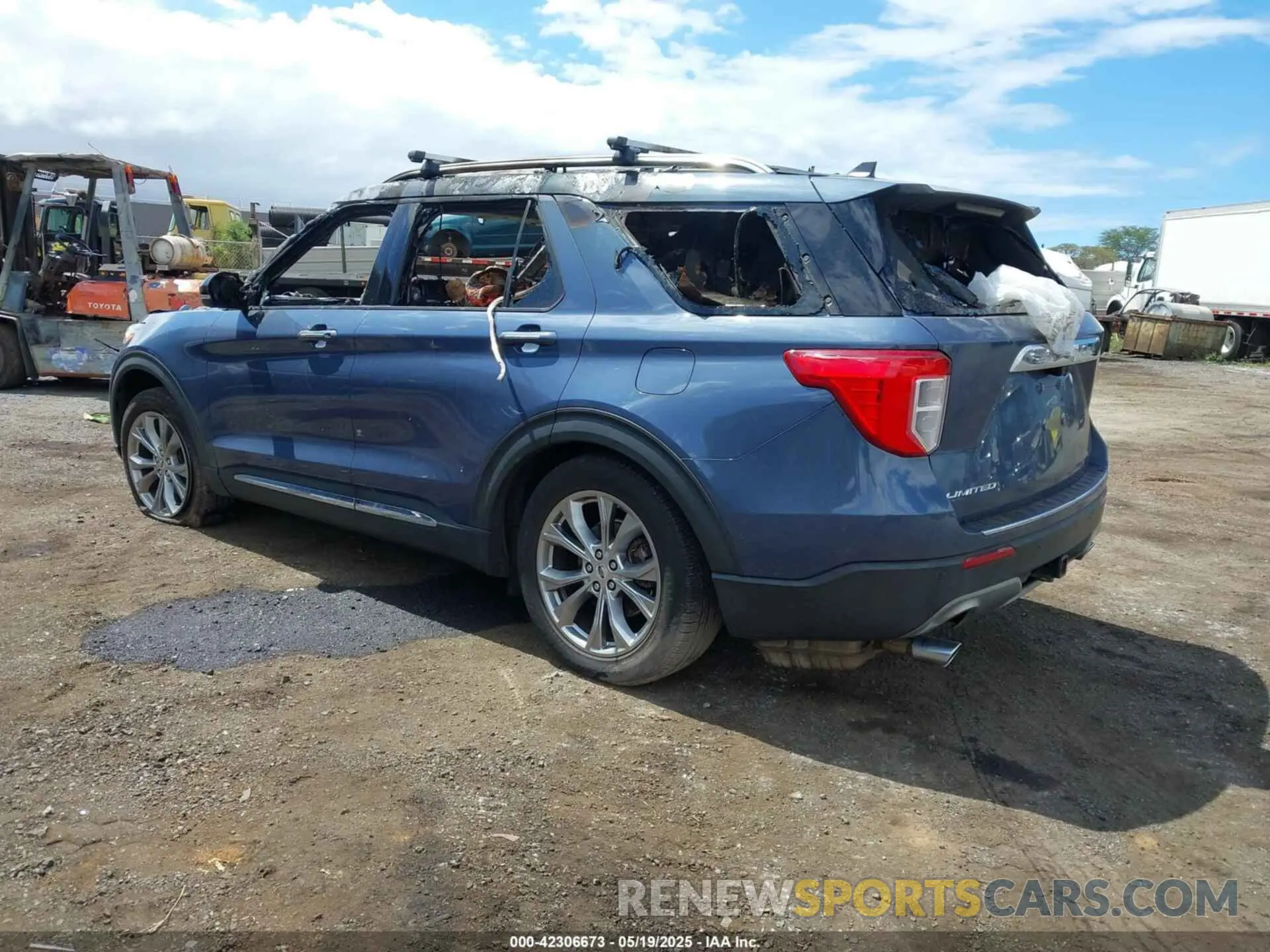 3 Photograph of a damaged car 1FMSK7FH7MGC16722 FORD EXPLORER 2021