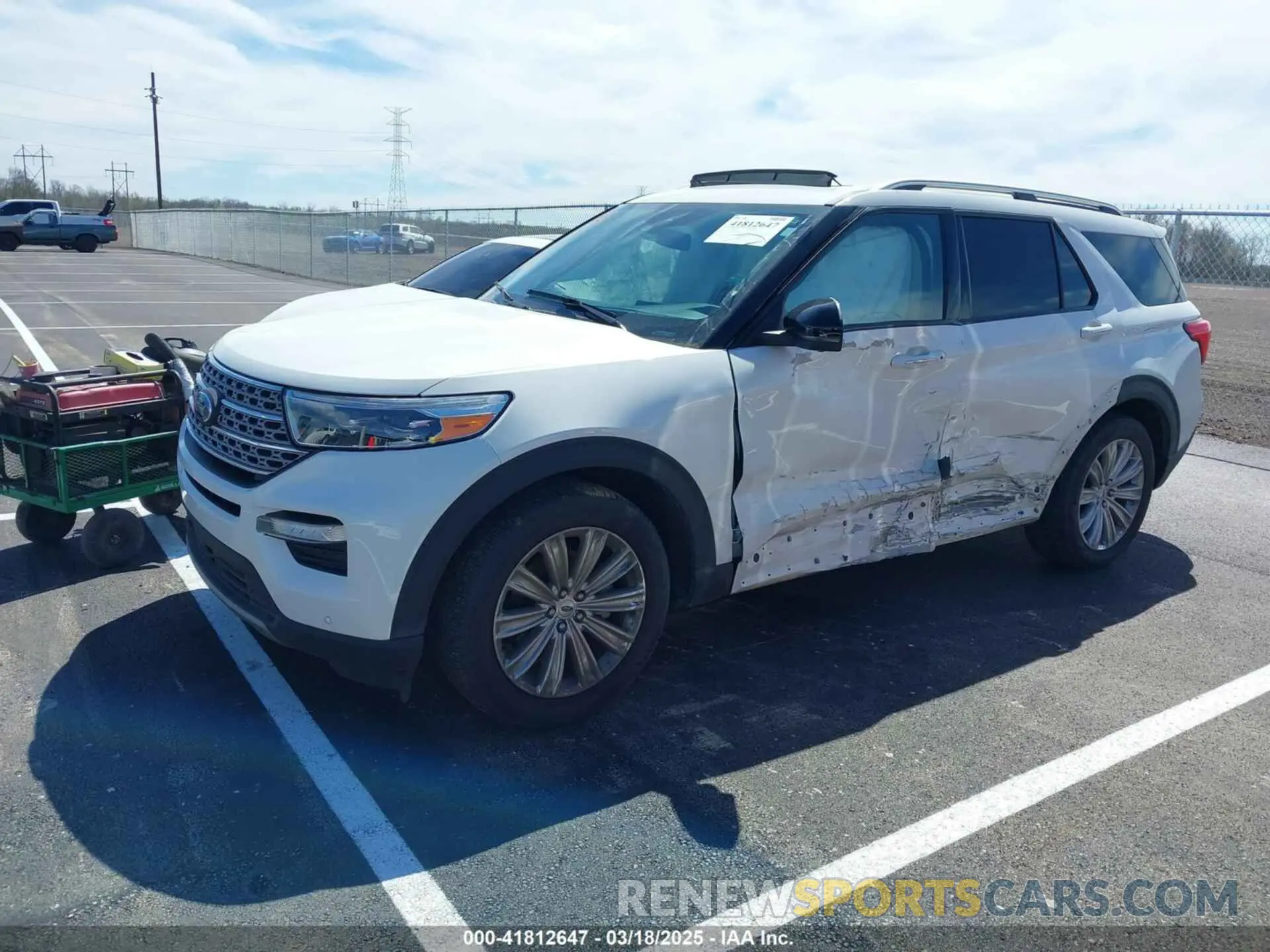 2 Photograph of a damaged car 1FMSK7FH7MGC17885 FORD EXPLORER 2021