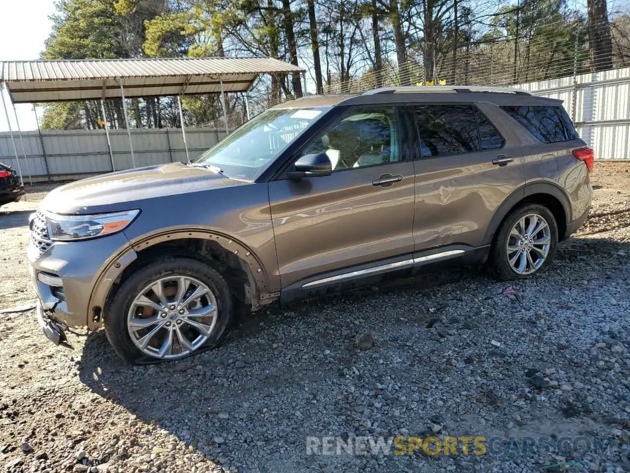 1 Photograph of a damaged car 1FMSK7FH9MGB03340 FORD EXPLORER 2021