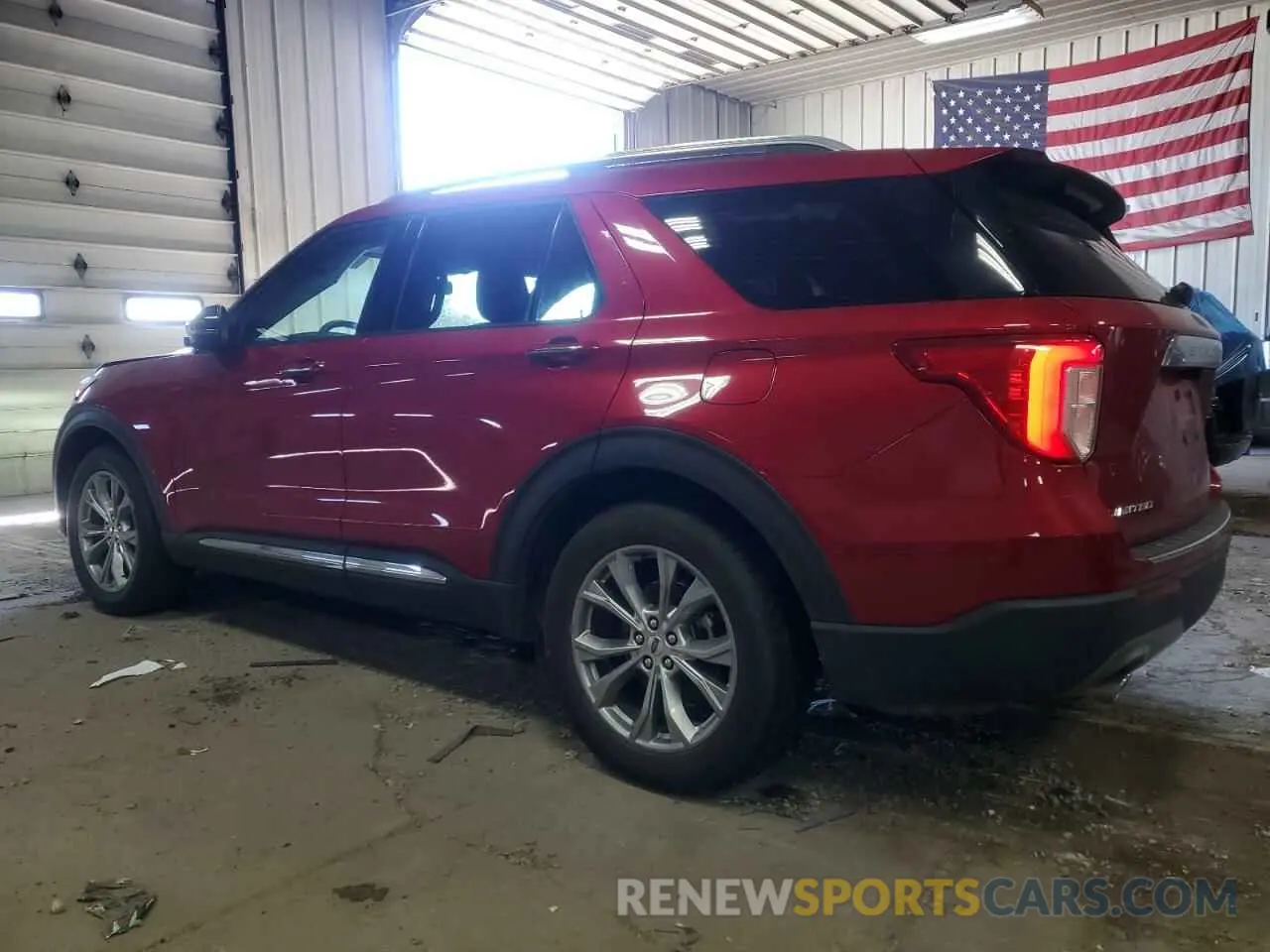 2 Photograph of a damaged car 1FMSK7FH9MGB07193 FORD EXPLORER 2021