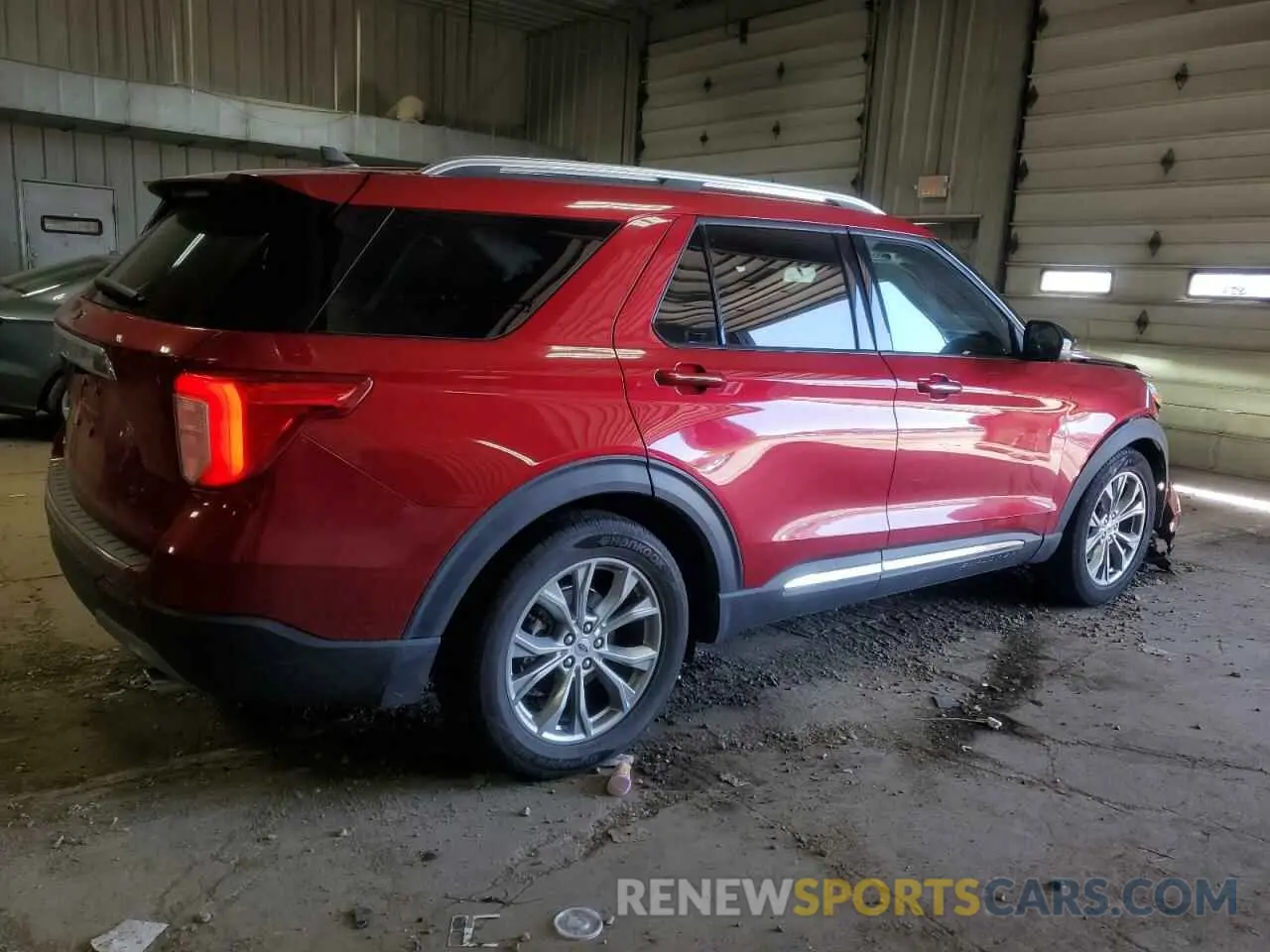 3 Photograph of a damaged car 1FMSK7FH9MGB07193 FORD EXPLORER 2021