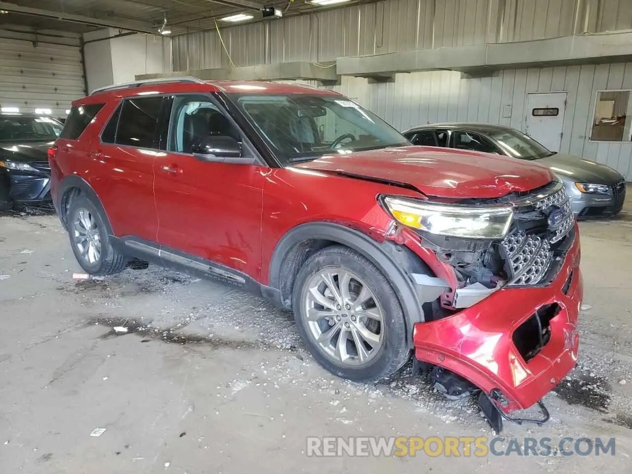 4 Photograph of a damaged car 1FMSK7FH9MGB07193 FORD EXPLORER 2021