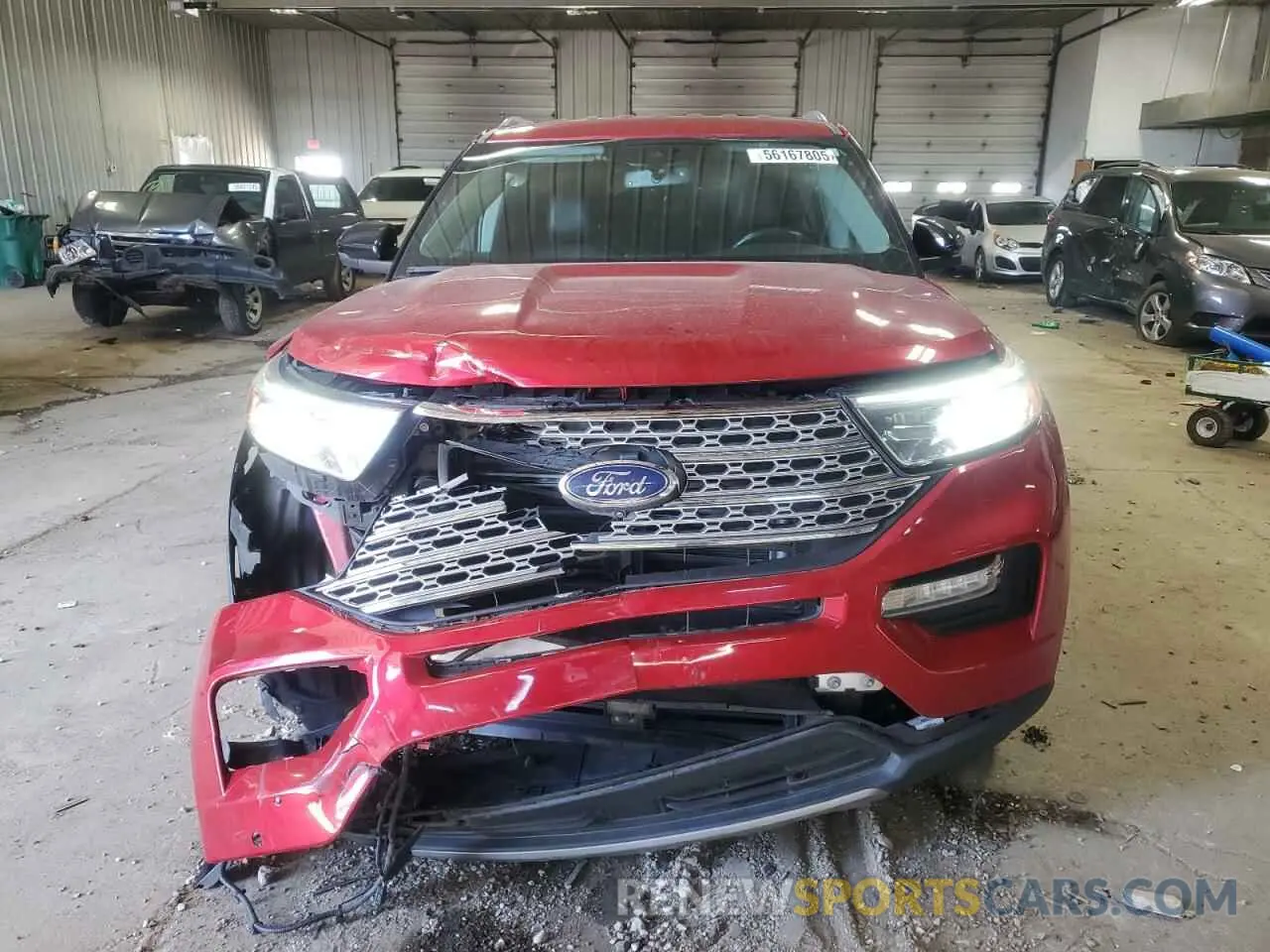 5 Photograph of a damaged car 1FMSK7FH9MGB07193 FORD EXPLORER 2021