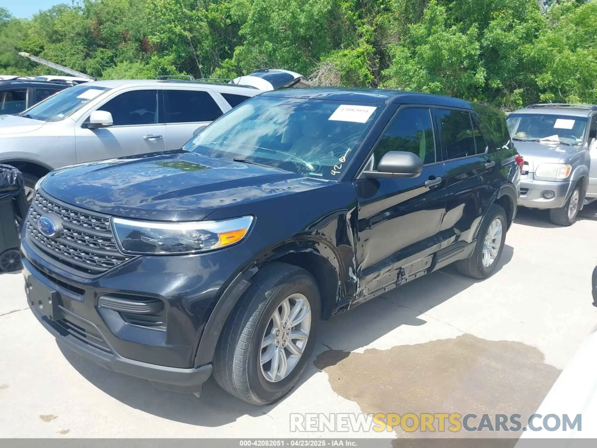 2 Photograph of a damaged car 1FMSK8BH0MGA04305 FORD EXPLORER 2021