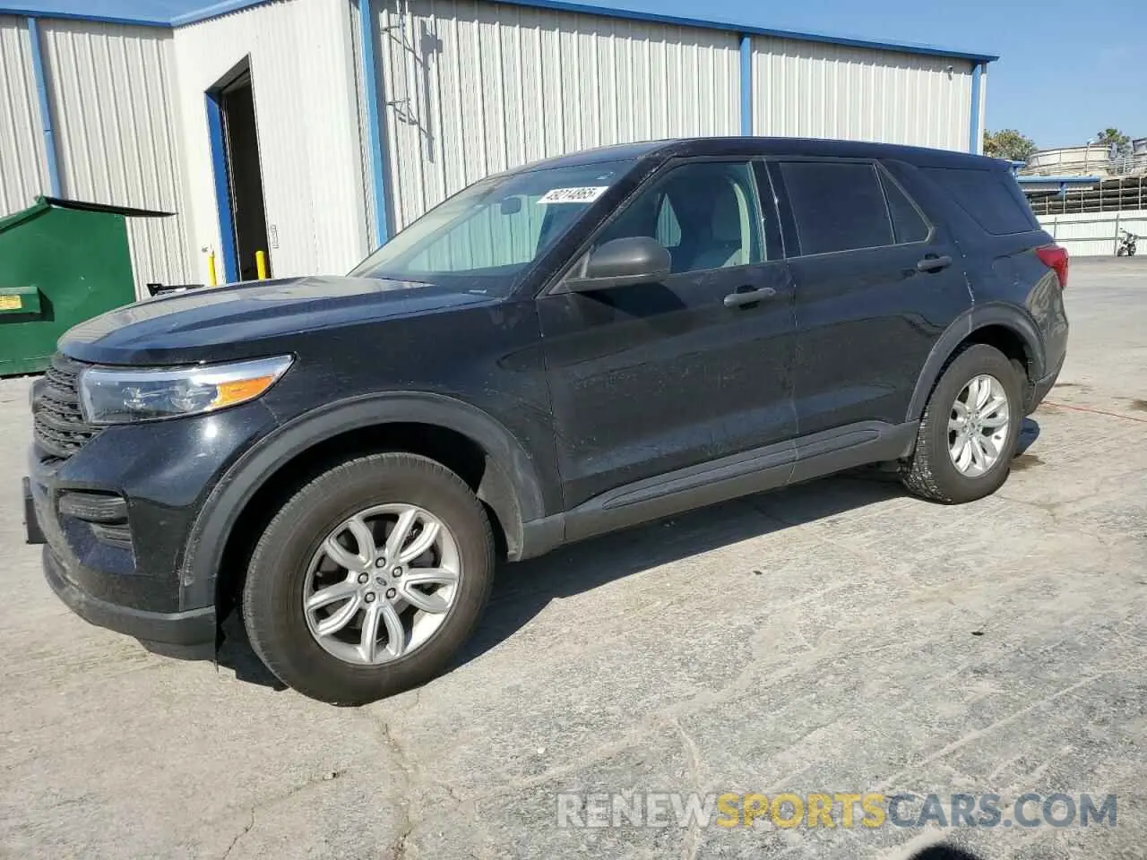 1 Photograph of a damaged car 1FMSK8BH0MGA06166 FORD EXPLORER 2021