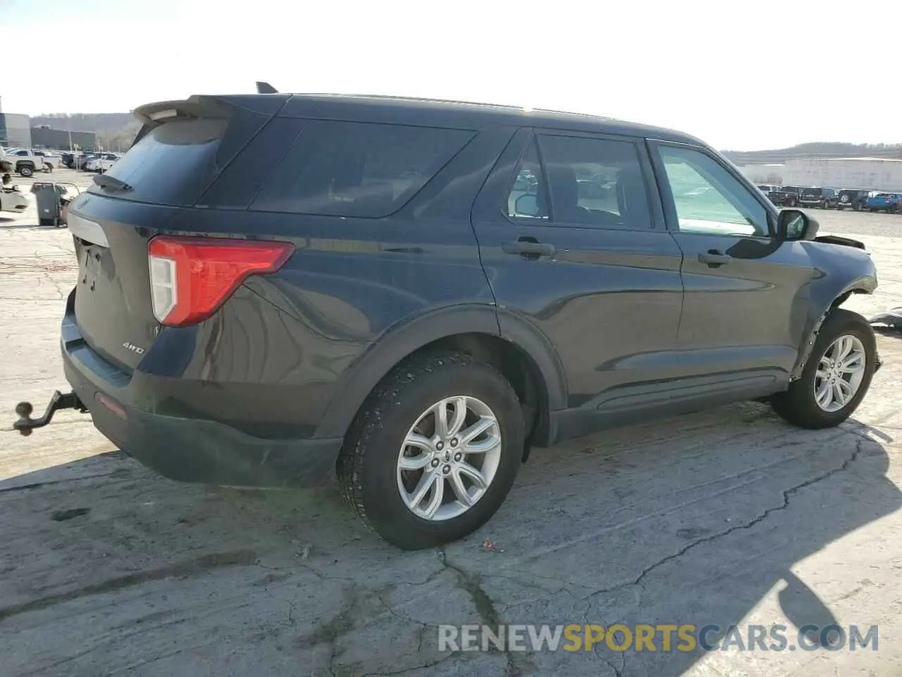 3 Photograph of a damaged car 1FMSK8BH0MGA06166 FORD EXPLORER 2021