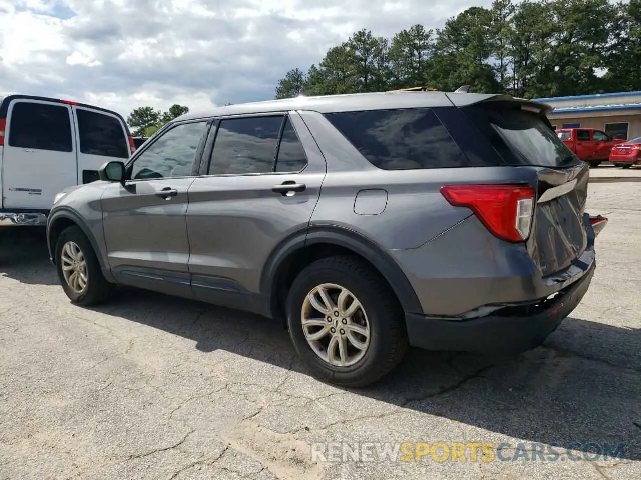 2 Photograph of a damaged car 1FMSK8BH1MGA27382 FORD EXPLORER 2021