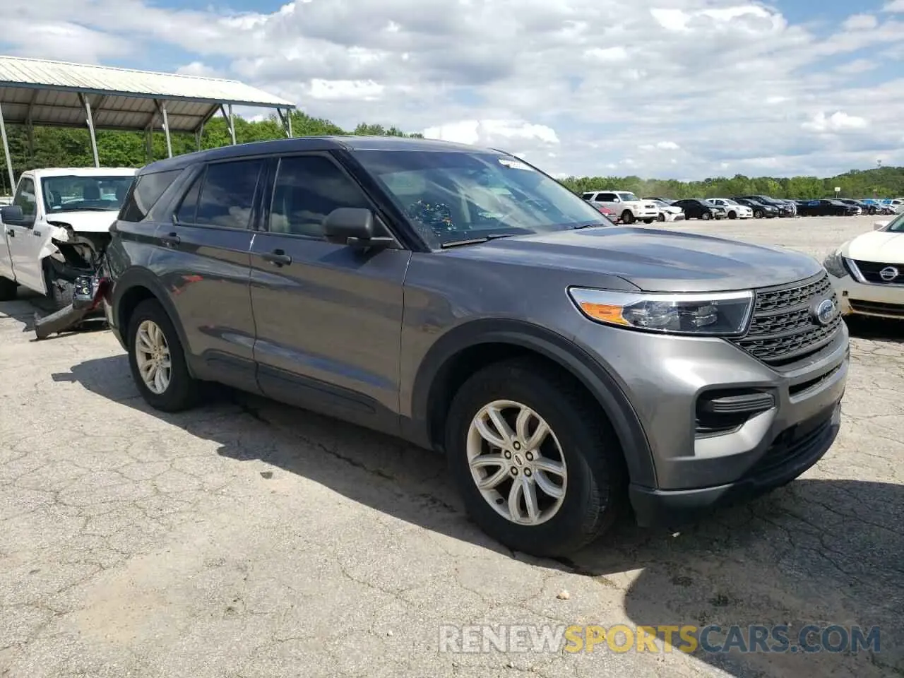 4 Photograph of a damaged car 1FMSK8BH1MGA27382 FORD EXPLORER 2021