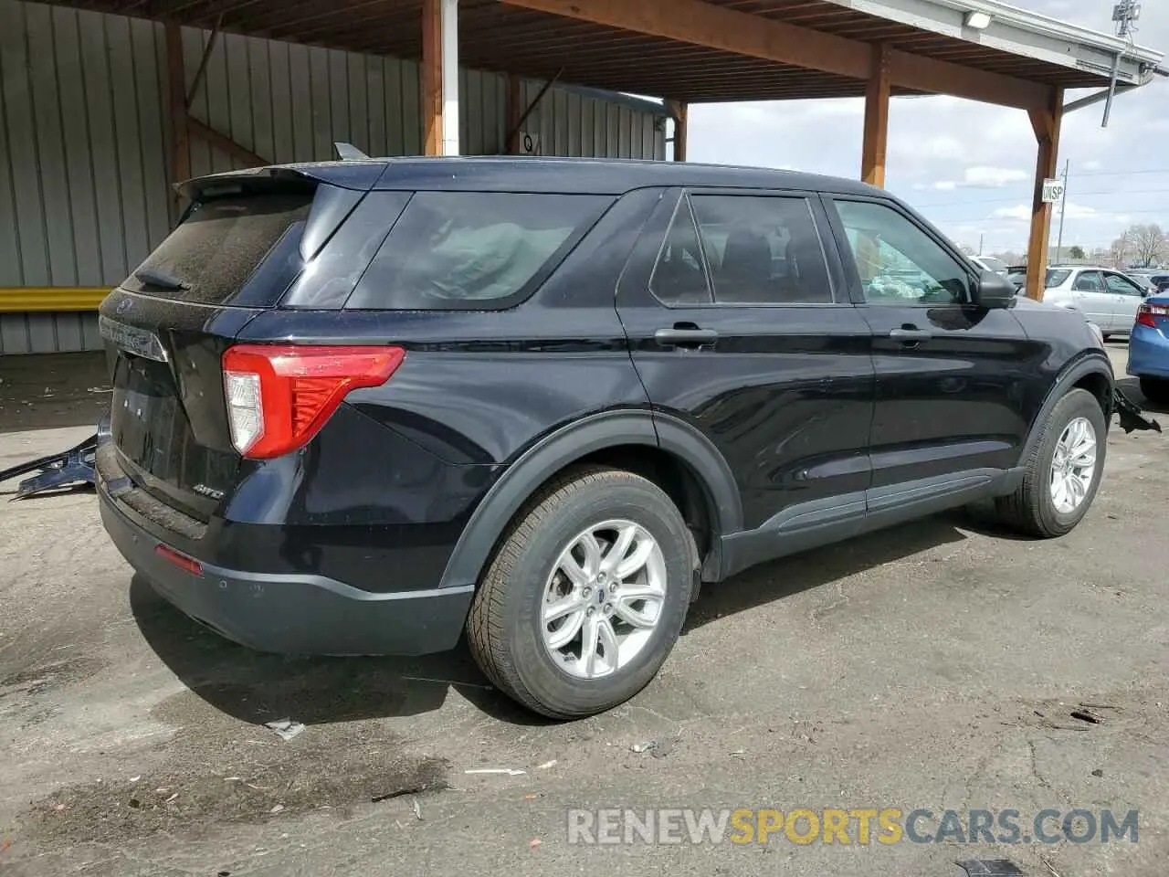 3 Photograph of a damaged car 1FMSK8BH5MGC30839 FORD EXPLORER 2021