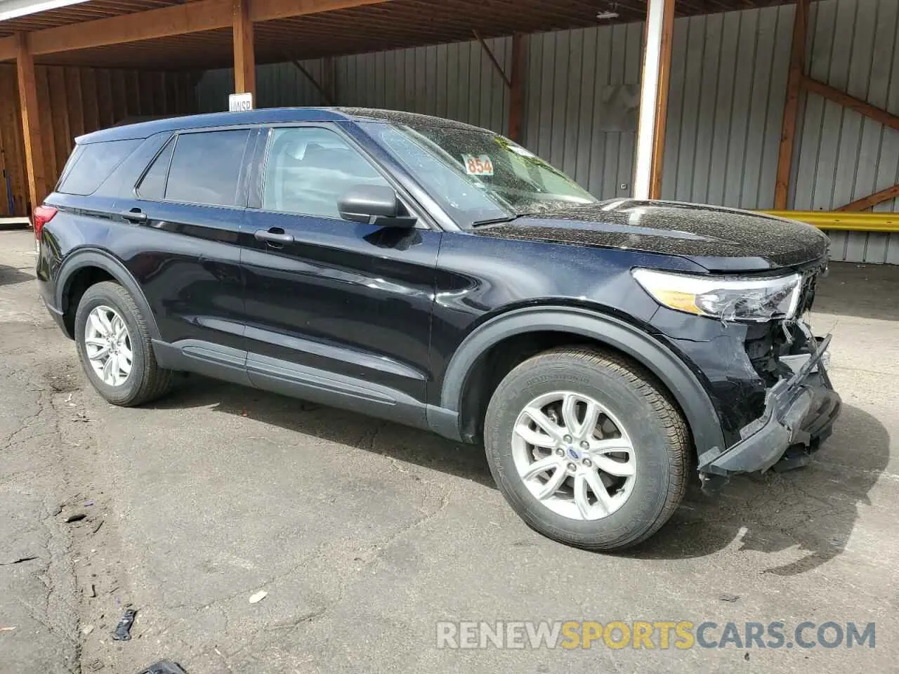 4 Photograph of a damaged car 1FMSK8BH5MGC30839 FORD EXPLORER 2021